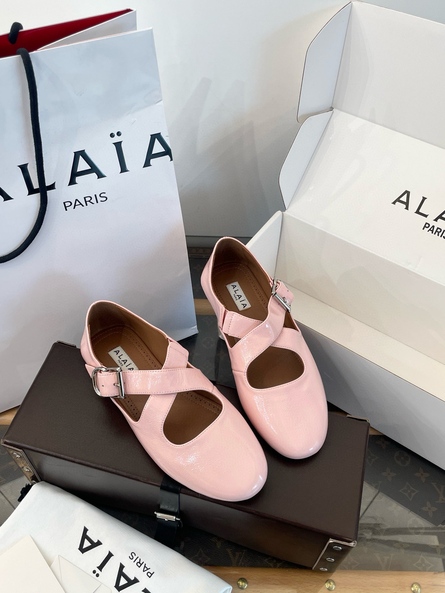 ALAIA BALLET FLATS