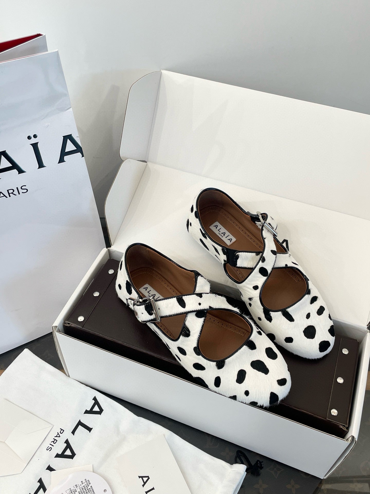 ALAIA BALLET FLATS