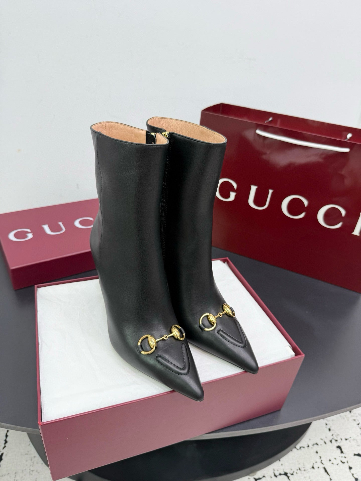 GG HEELED BOOTS