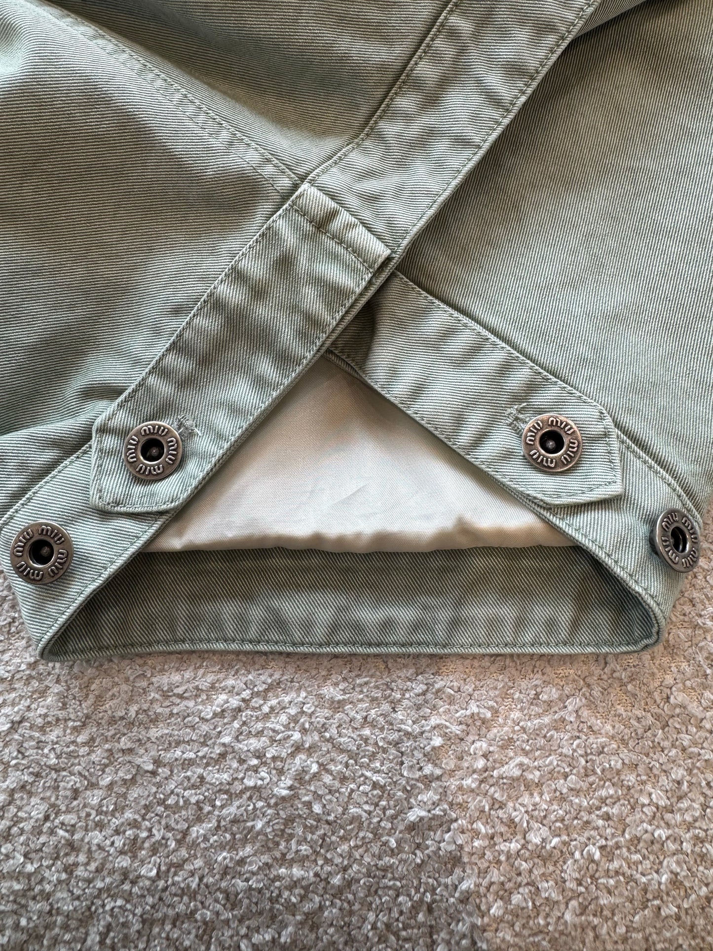 MIU M DENIM JACKET