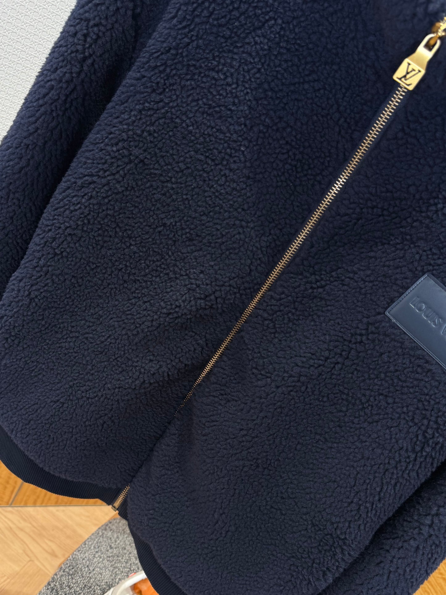 LOU ZIP FLEECE JACKET