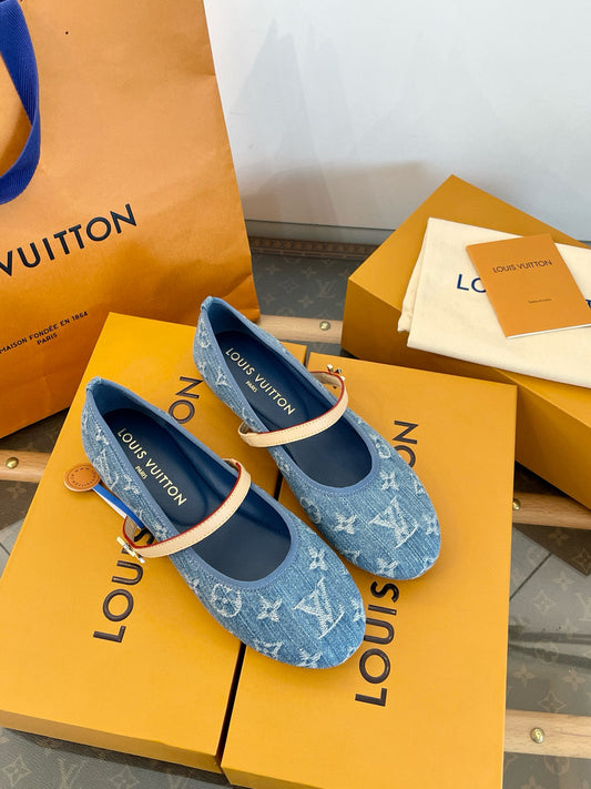 LOU ROMY BALLET FLATS
