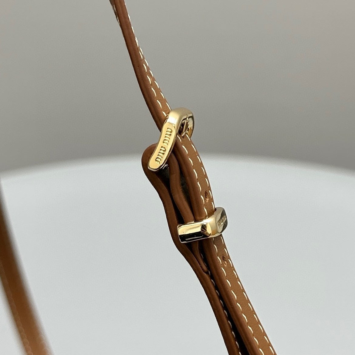 MIU M SHOULDER STRAP WALLET