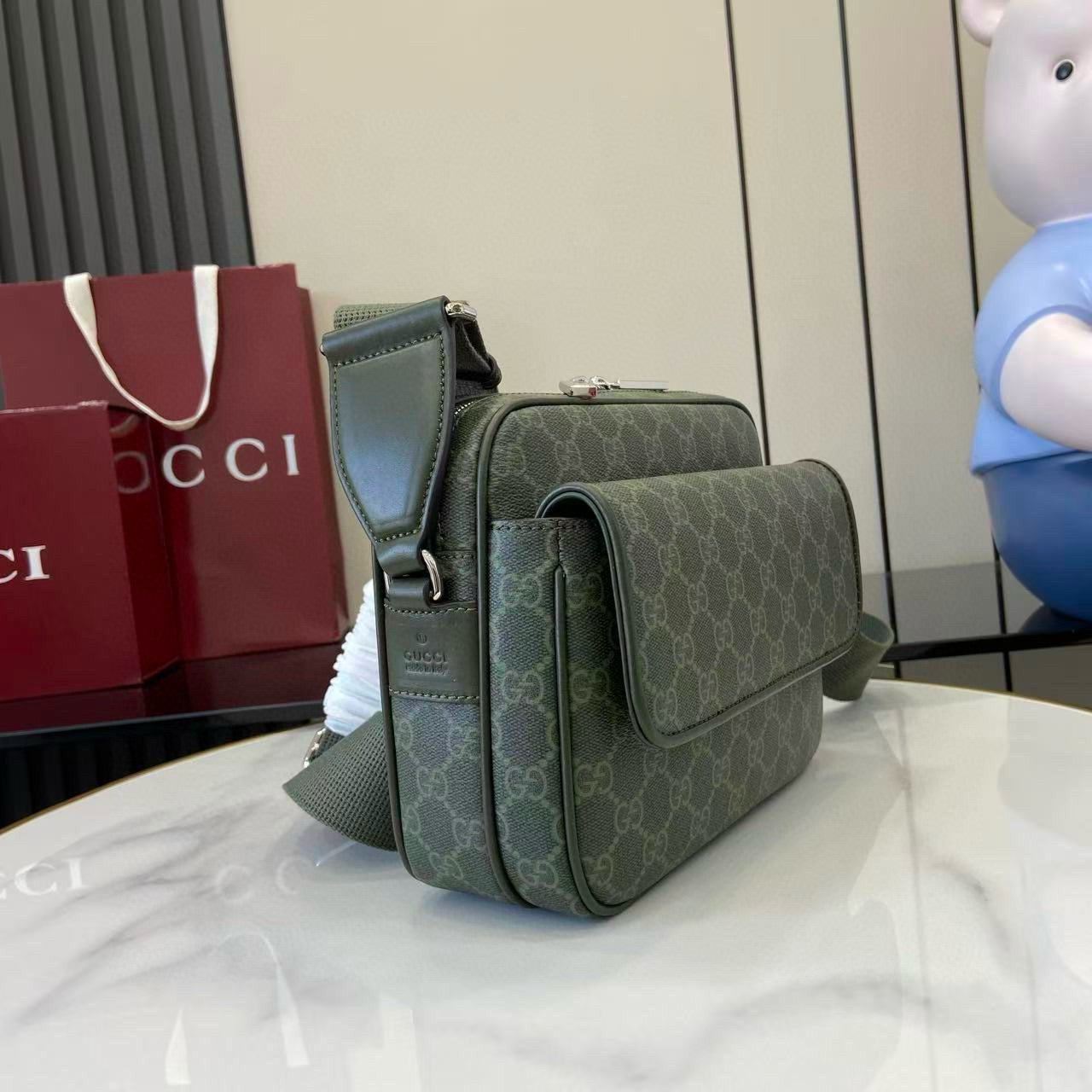 GG MONOGRAM SMALL CROSSBODY BAG
