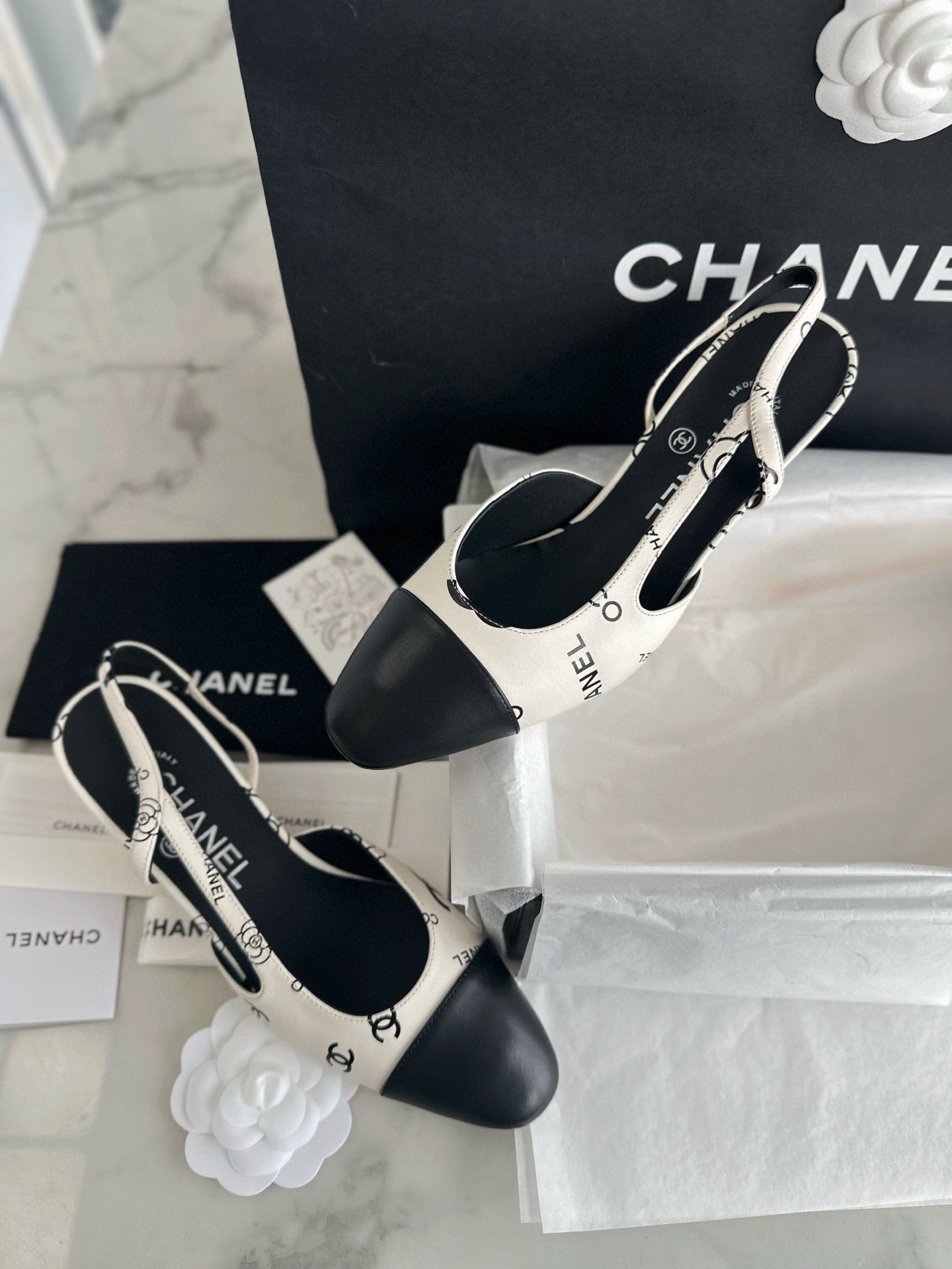 CC SLINGBACK HEELS