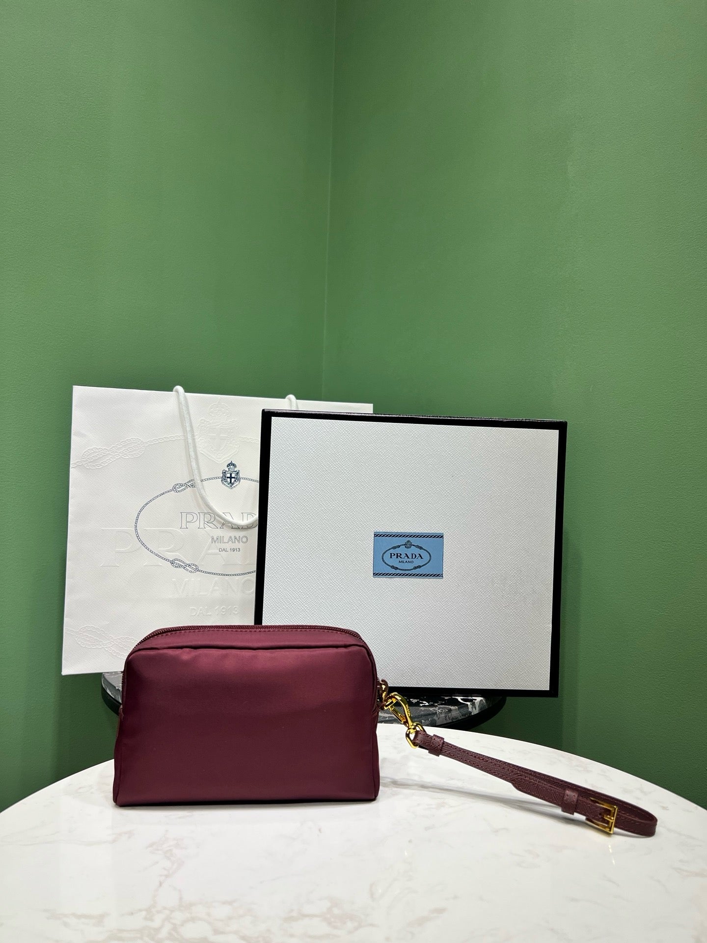 PD SMALL RE NYLON POUCH