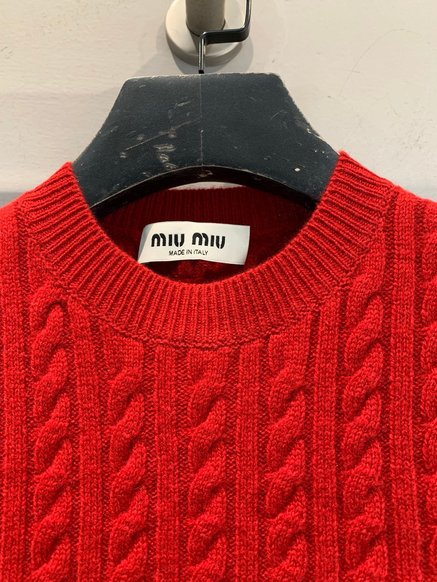 MIU M KNITTED VEST