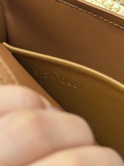 CEL MULTIPOCHETTE IN RAFFIA BAG