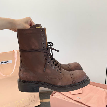 MIU M BOOTS
