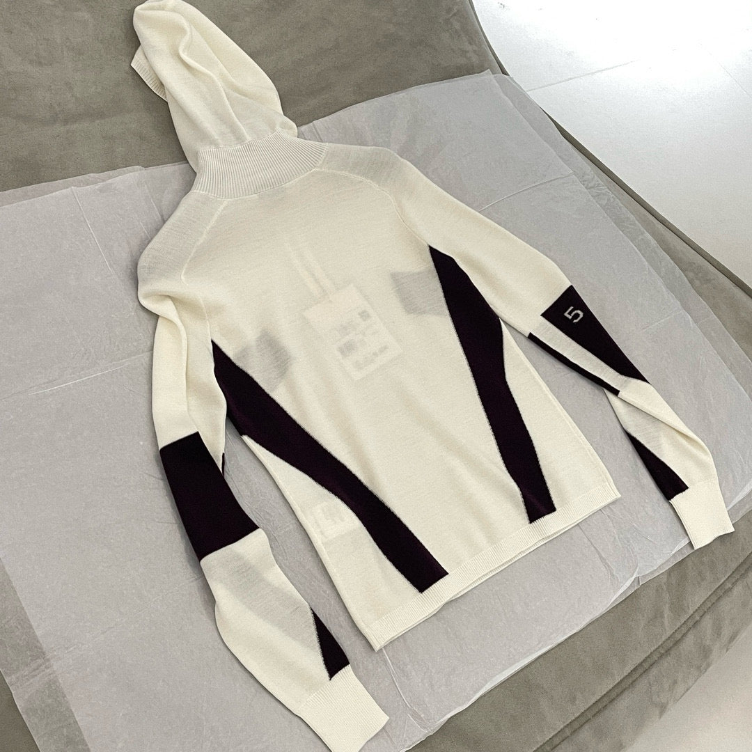 CC KNIT HOODIE