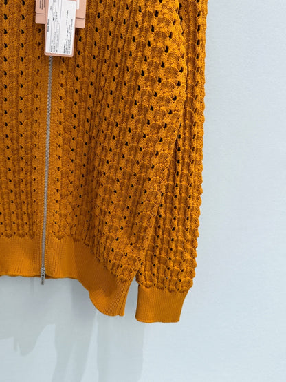 MIU M ZIP CARDIGAN