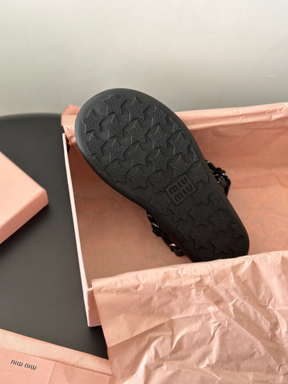 MIU M SANDALS