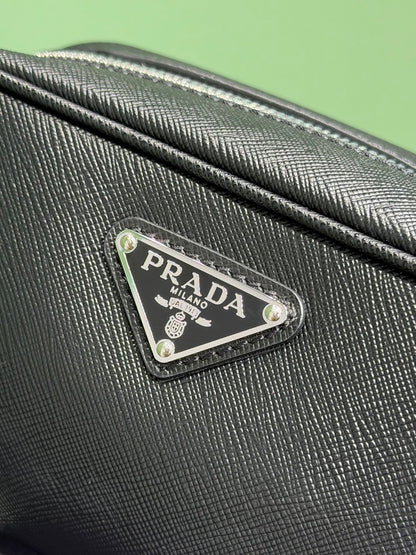 PD SAFFIANO LEATHER POUCH