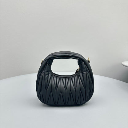 MIU M WANDER MINI HOBO BAG