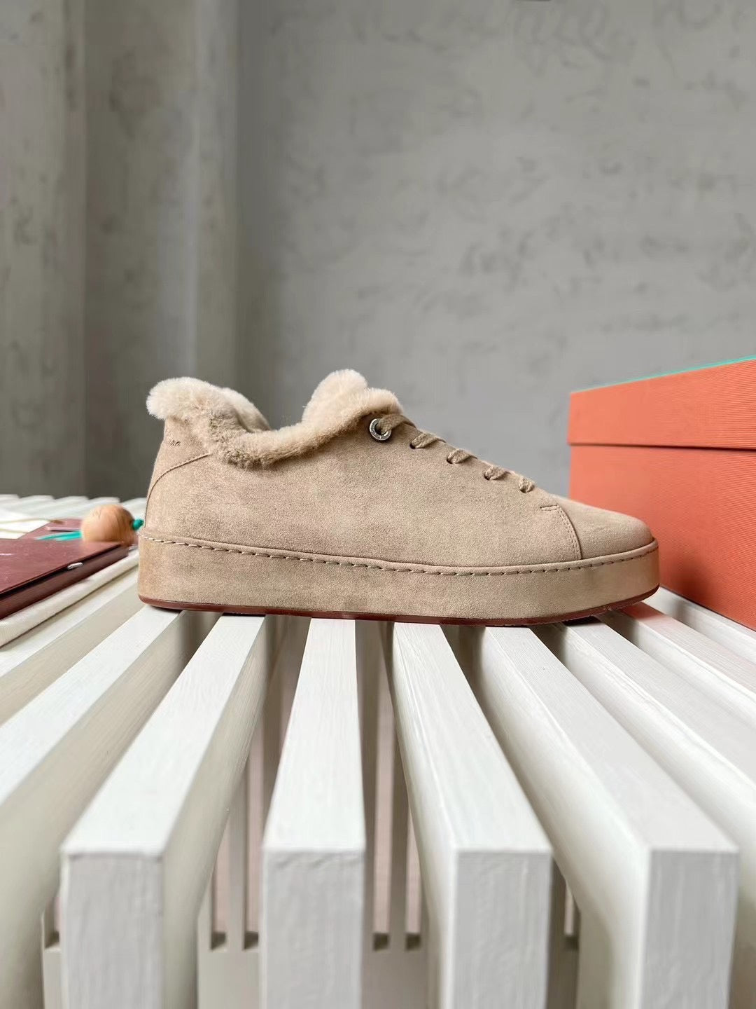 LORO P FUR NUAGES SNEAKERS