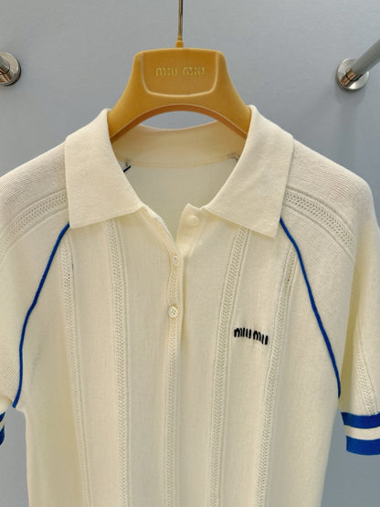 MIU M POLO SHIRT