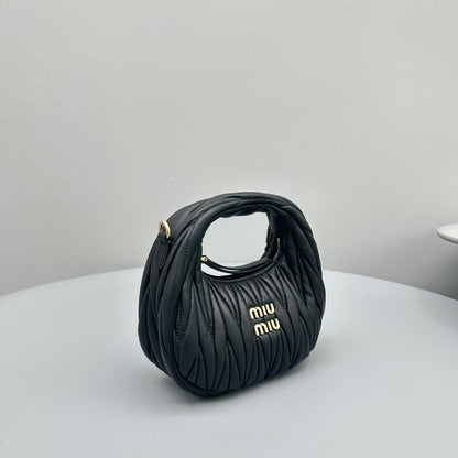 MIU M WANDER MINI HOBO BAG