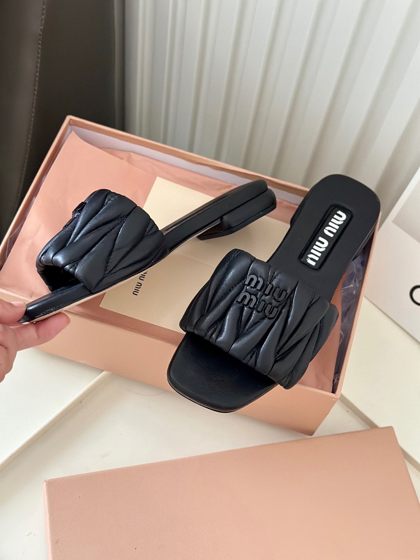 MIU M SANDALS