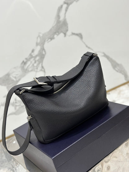 PD LEATHER BAG WITH SHOULDER STRAP