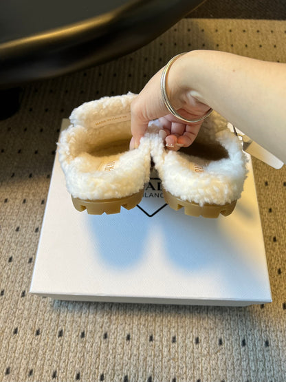 PD SHEARLING MULES