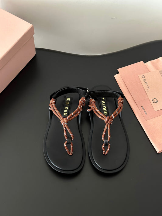 MIU M SANDALS