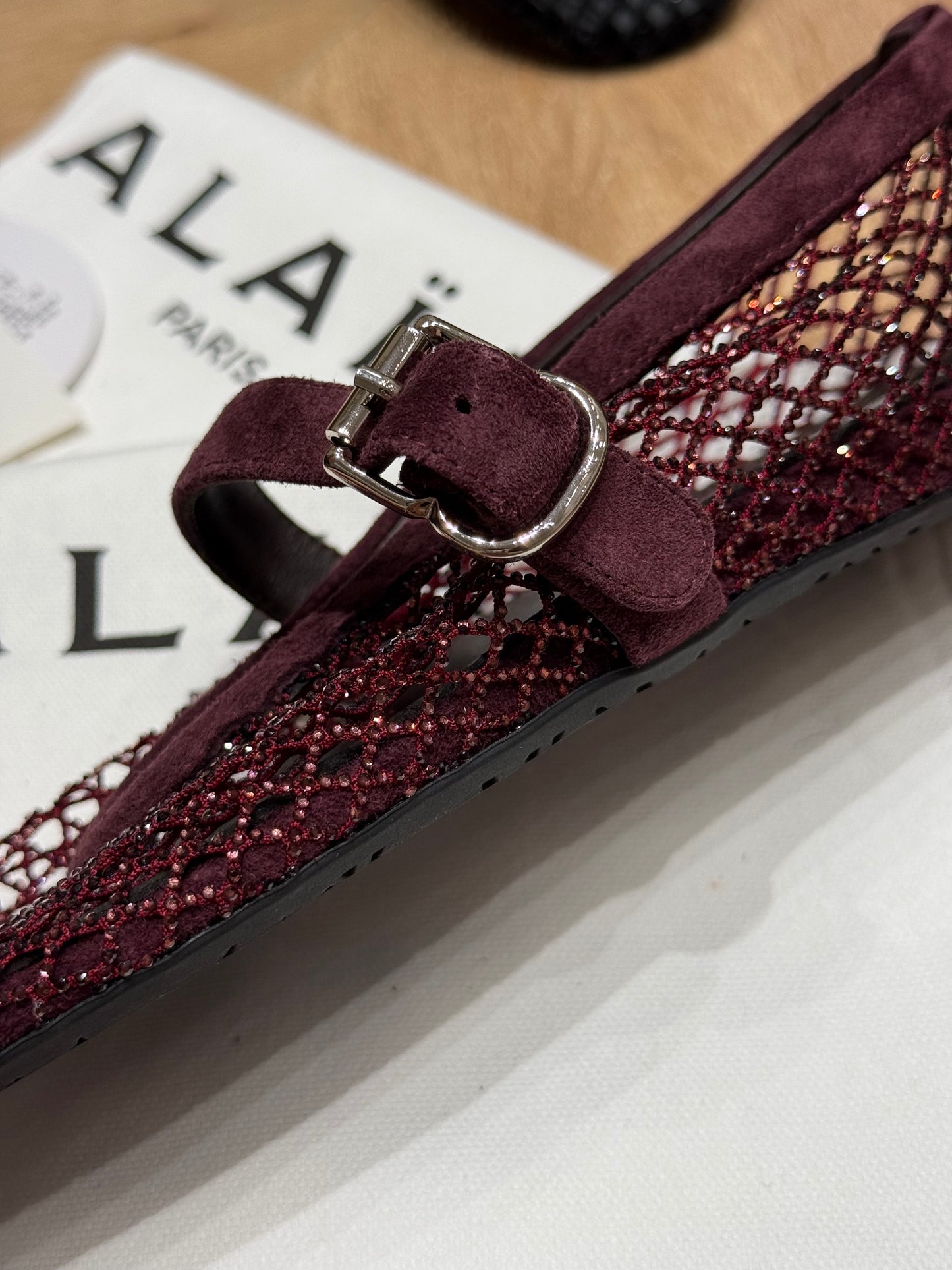 ALAIA BALLET FLATS