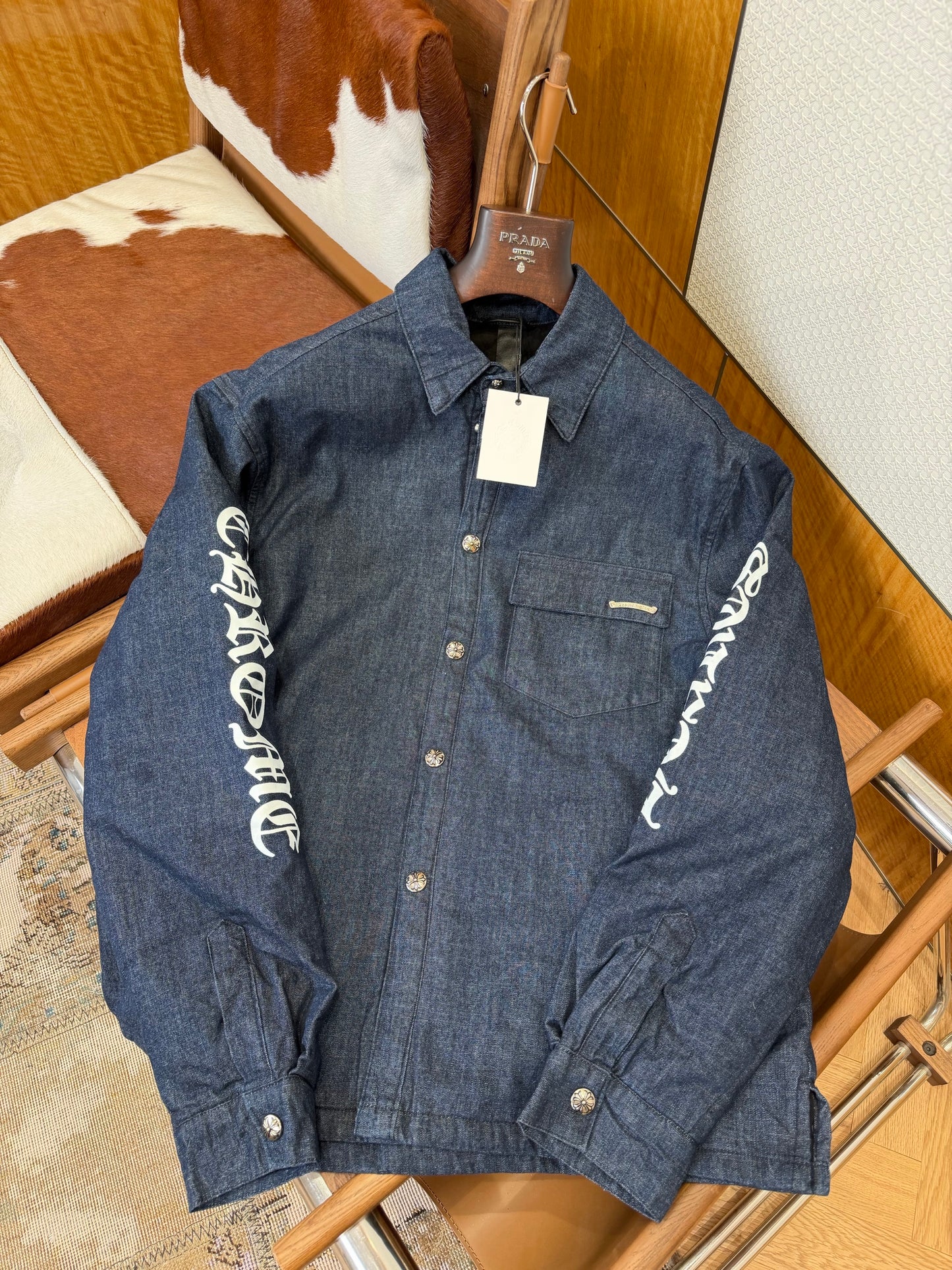 CHROME H DENIM JACKET