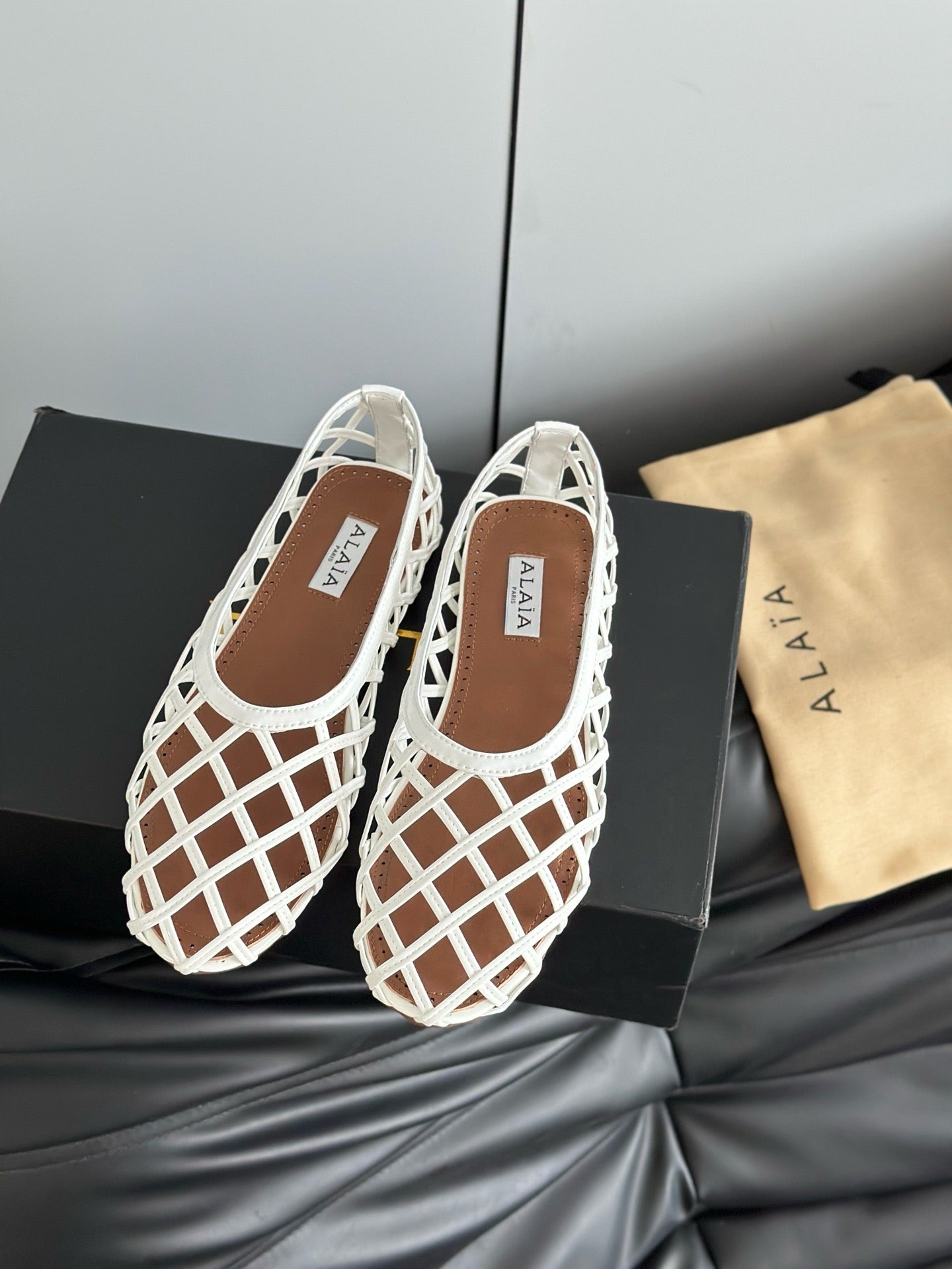 ALAIA BALLET FLATS