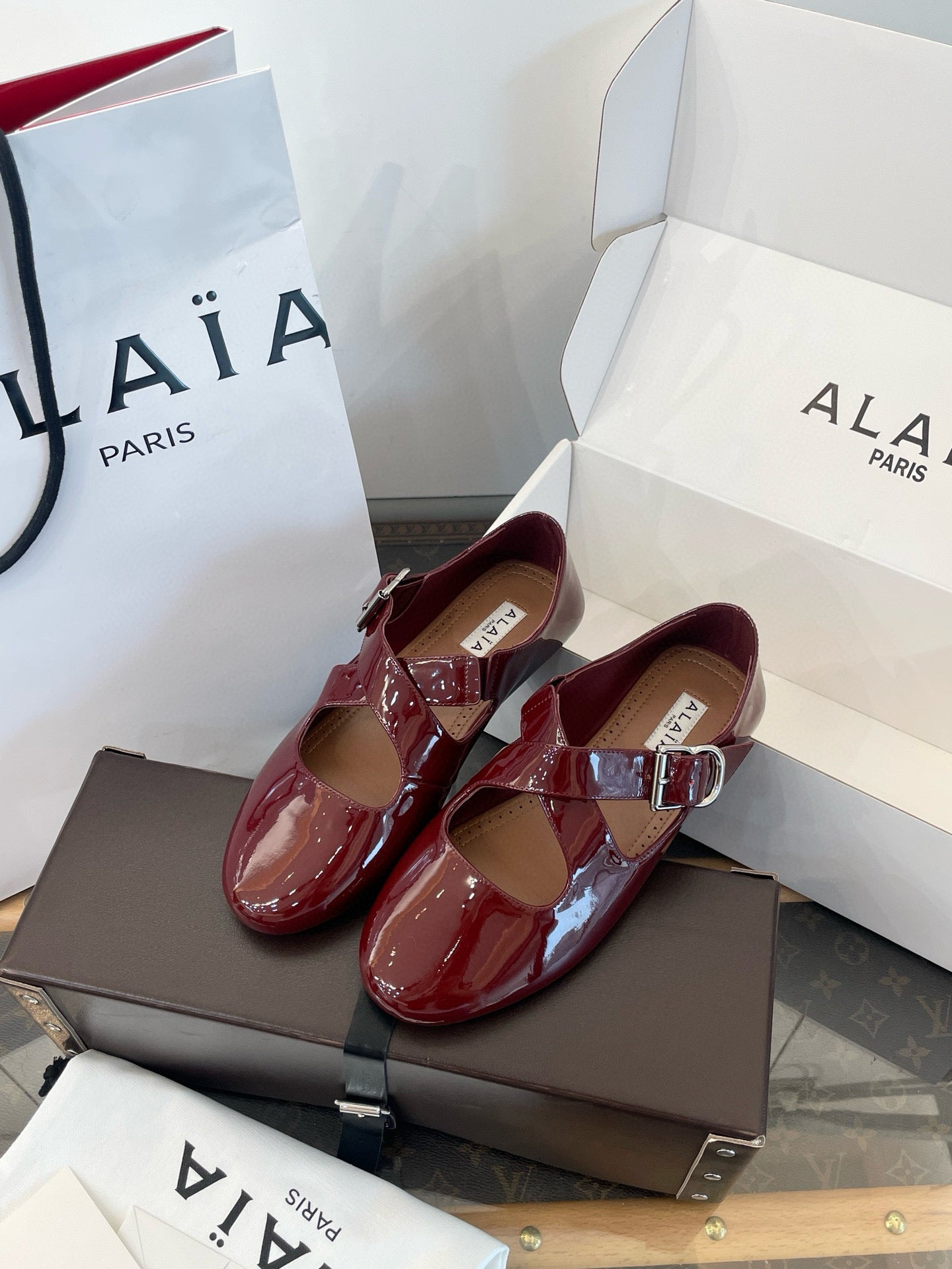 ALAIA BALLET FLATS