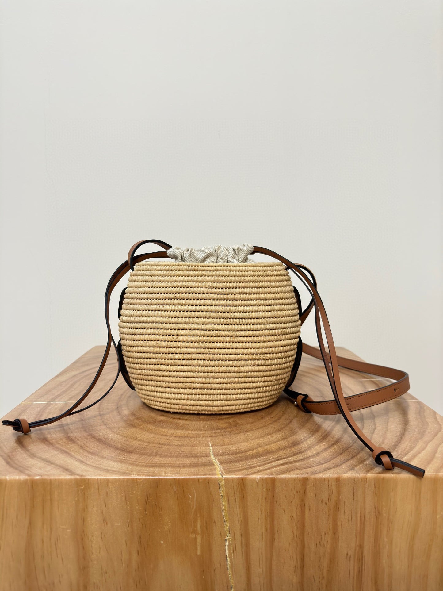 LOEW x PAULA’S IBIZA BEEHIVE BASKET BAG