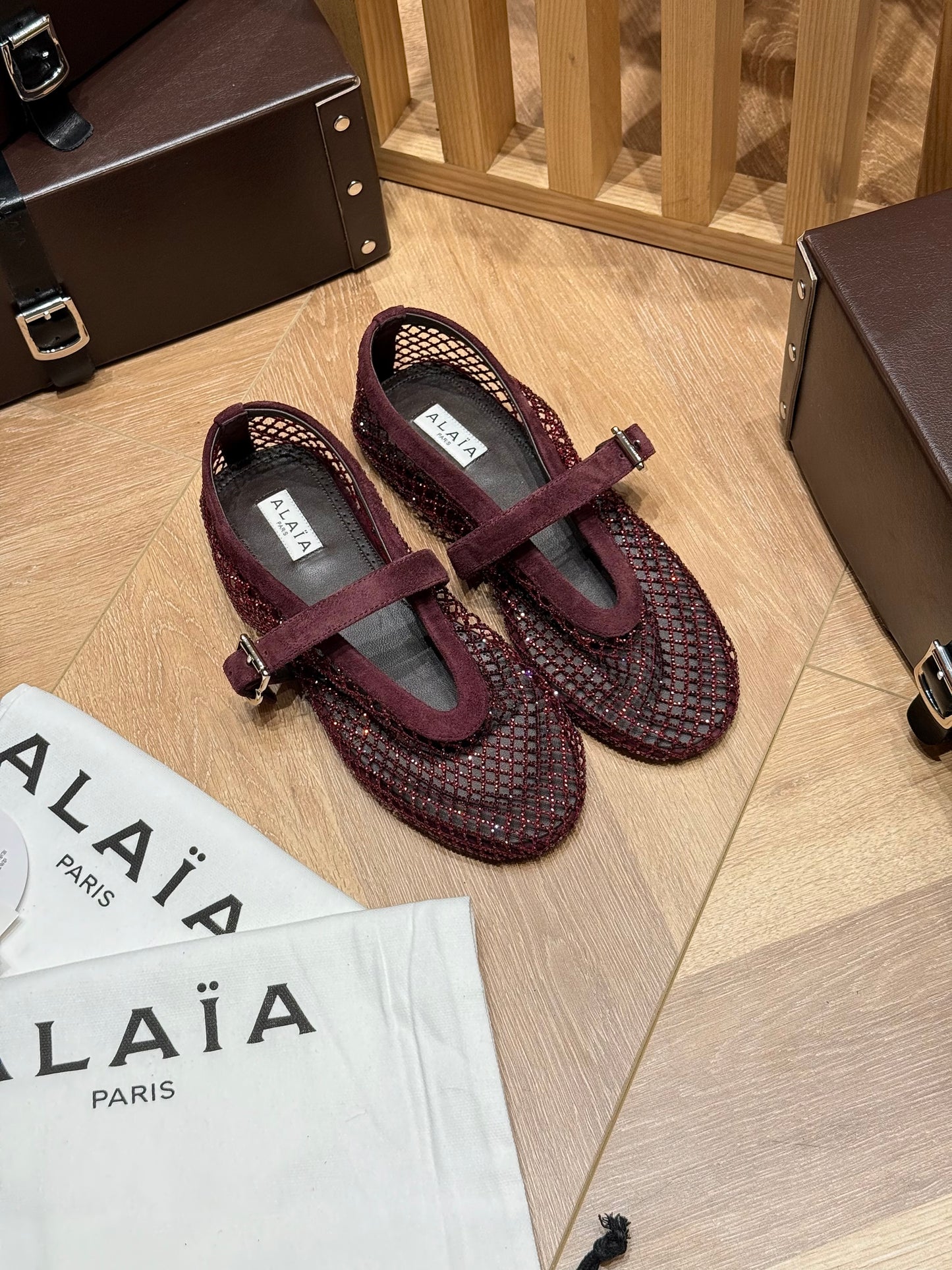 ALAIA BALLET FLATS