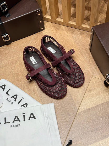 ALAIA BALLET FLATS