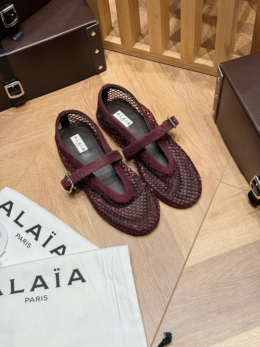 ALAIA BALLET FLATS