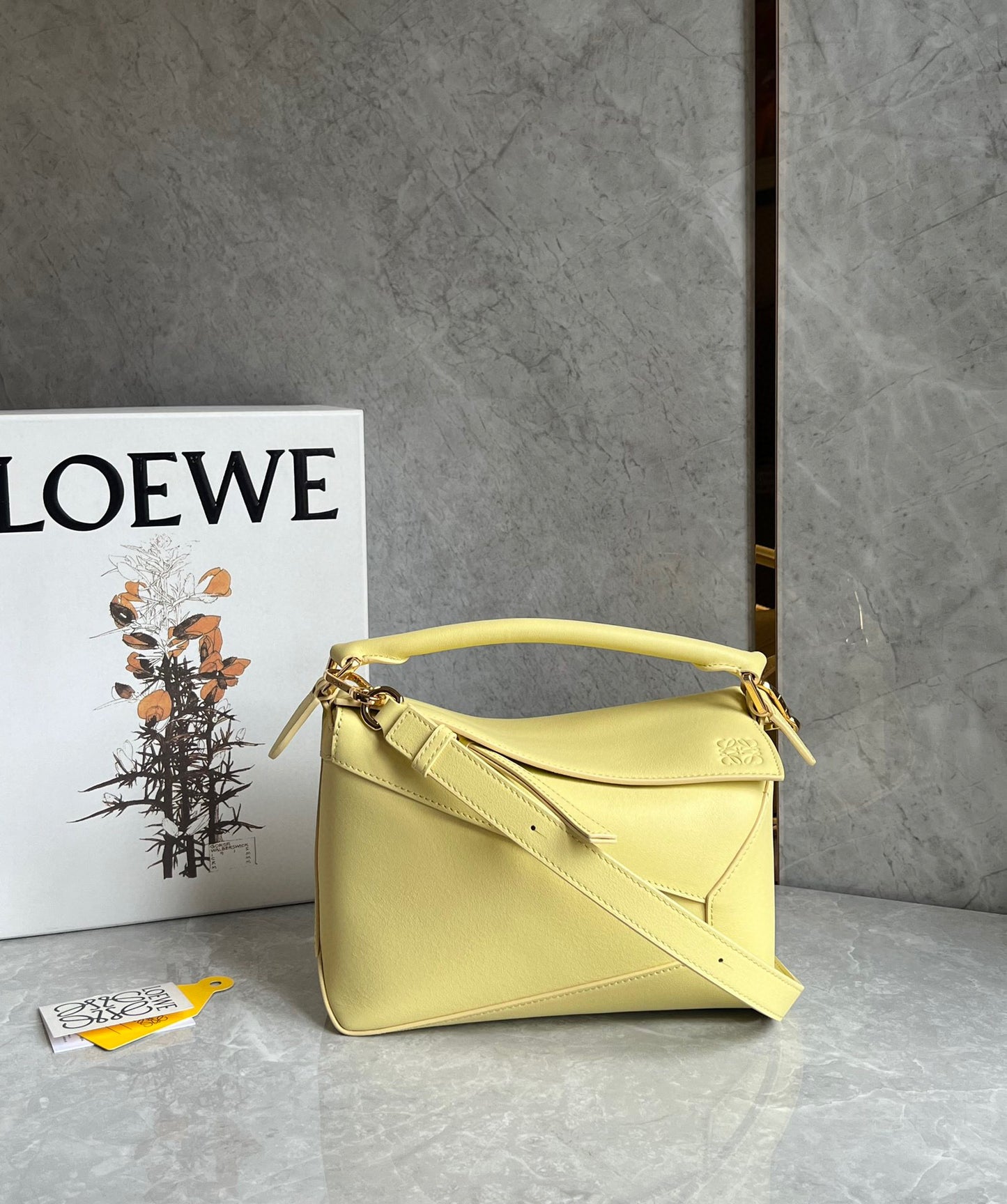 LOEW SMALL PUZZLE EDGE BAG