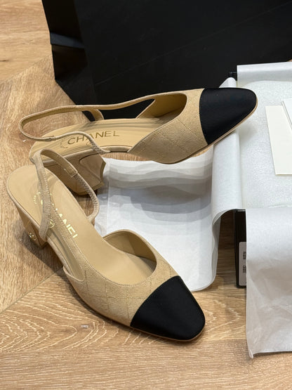 CC SLINGBACK PUMPS