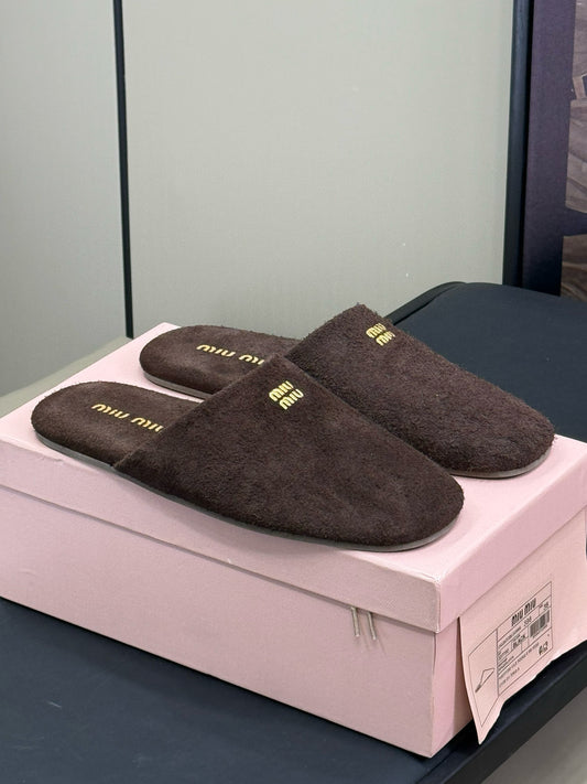 MIU M SLIPPERS