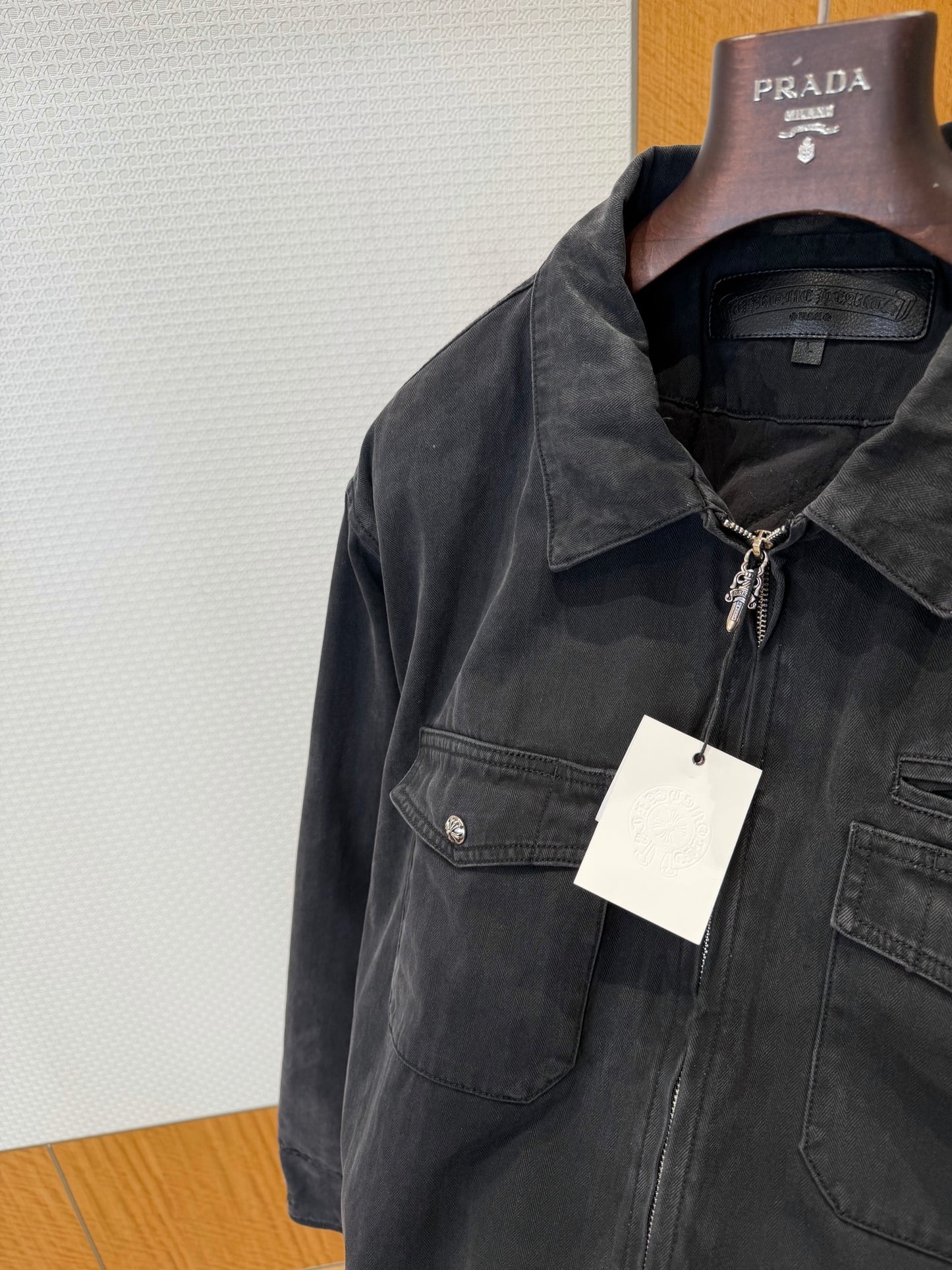 CHROME H DENIM JACKET