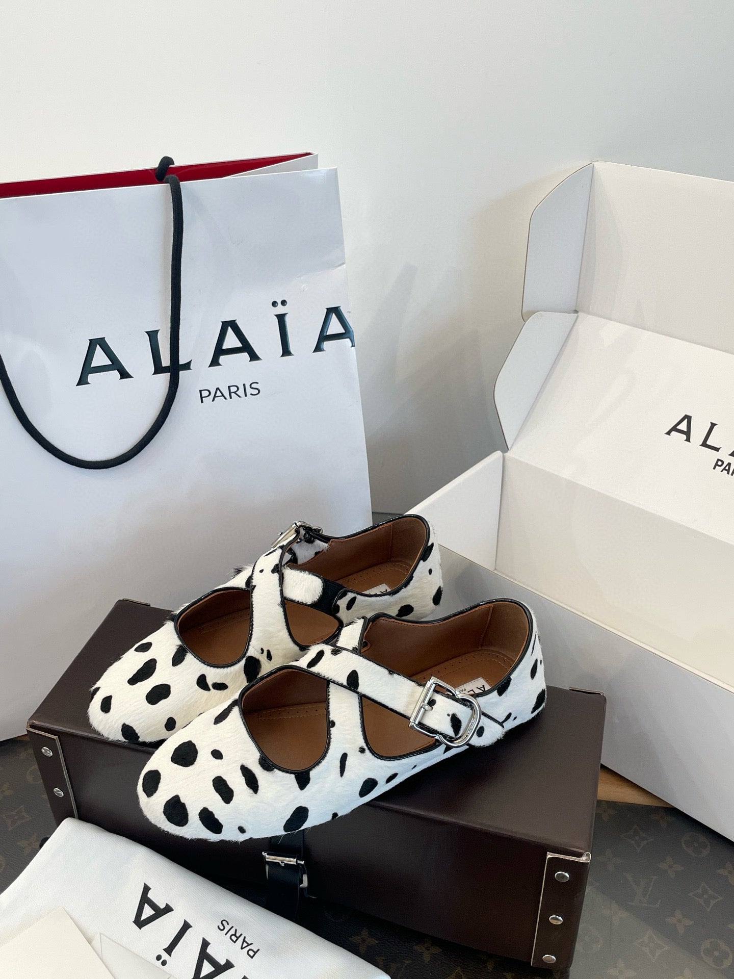 ALAIA BALLET FLATS
