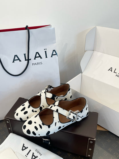 ALAIA BALLET FLATS