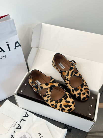 ALAIA BALLET FLATS