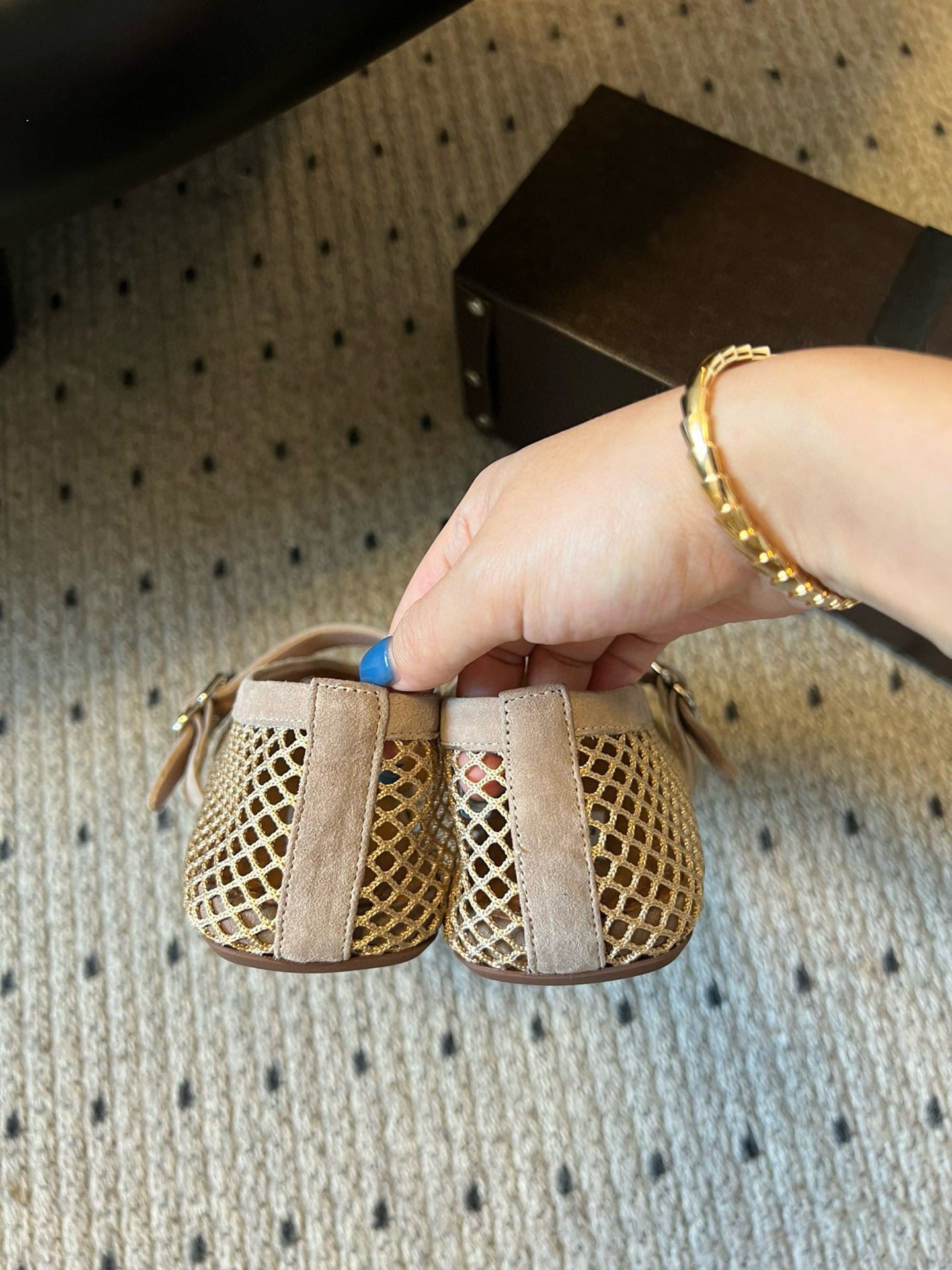 ALAIA BALLET FLATS