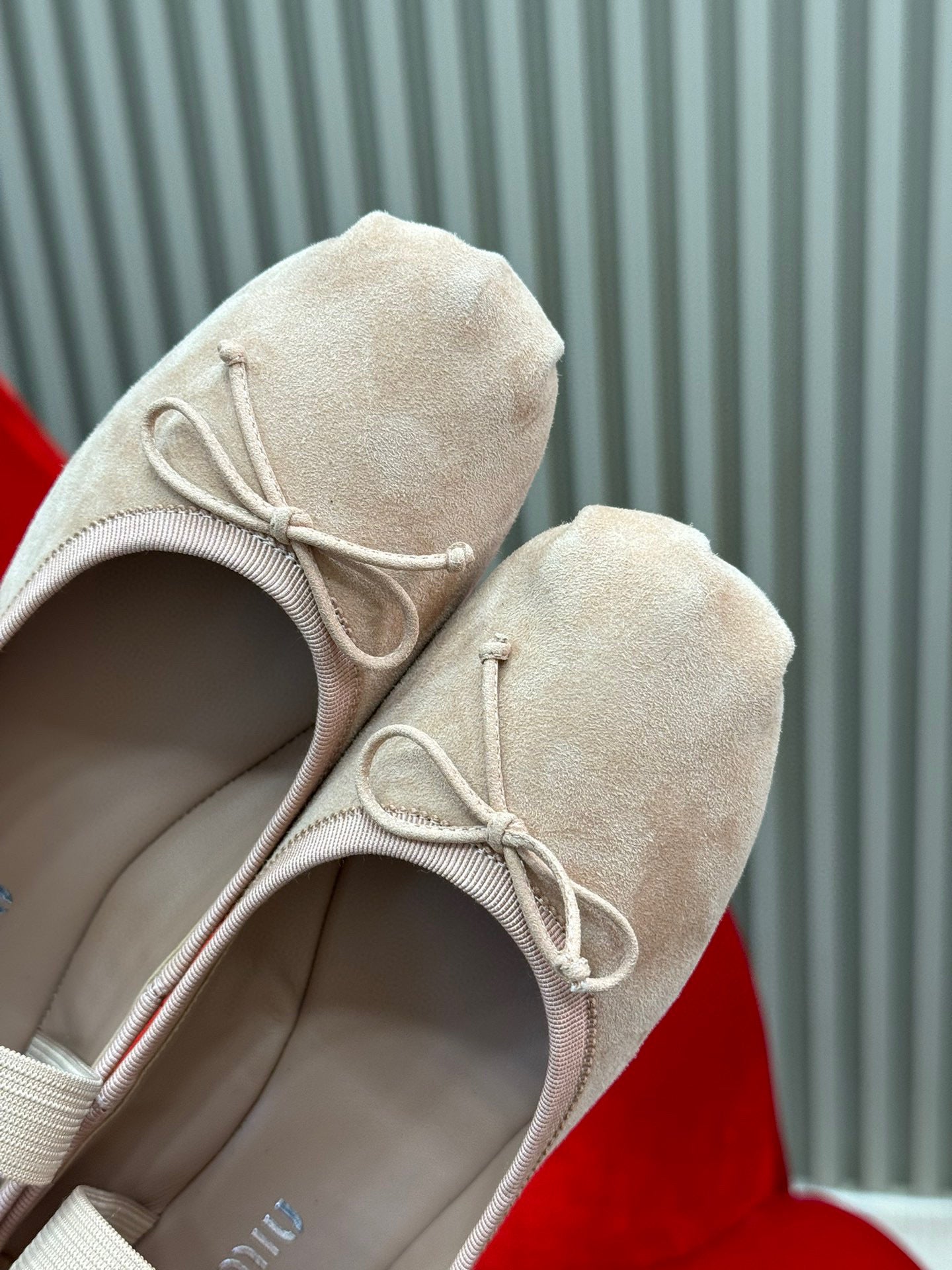 MIU M BALLERINA FLATS