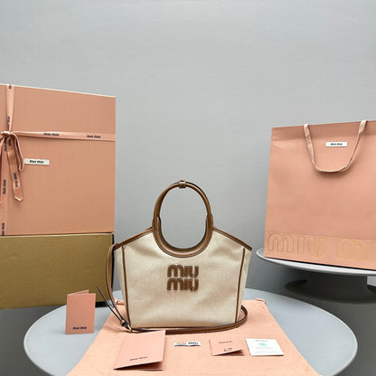 MIU M IVY CANNETE BAG