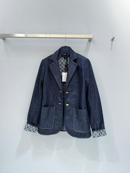 LOU DENIM BLAZER