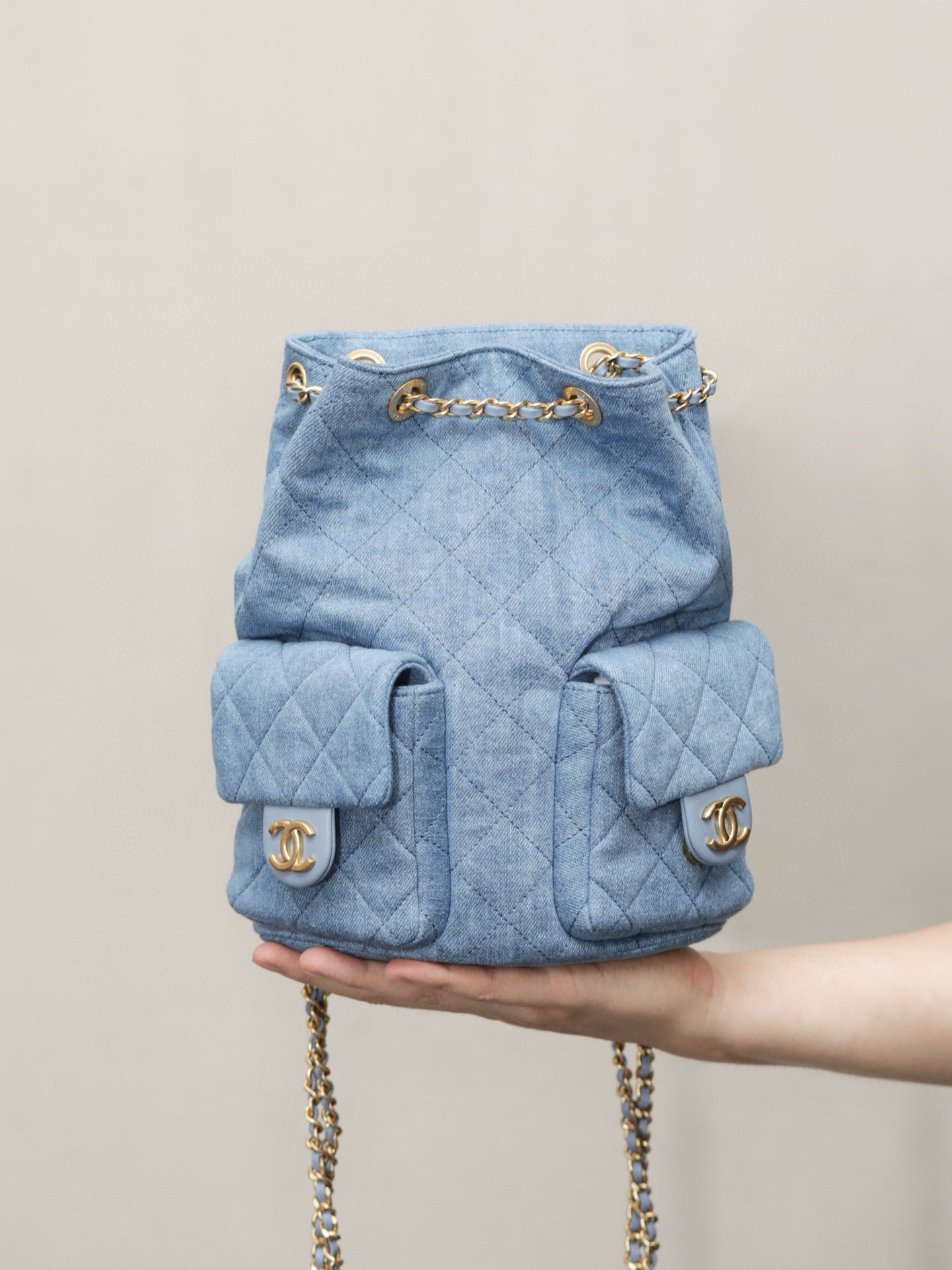 CC 25 DENIM BACKPACK