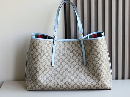 GG EMBLEM MAXI TOTE BAG