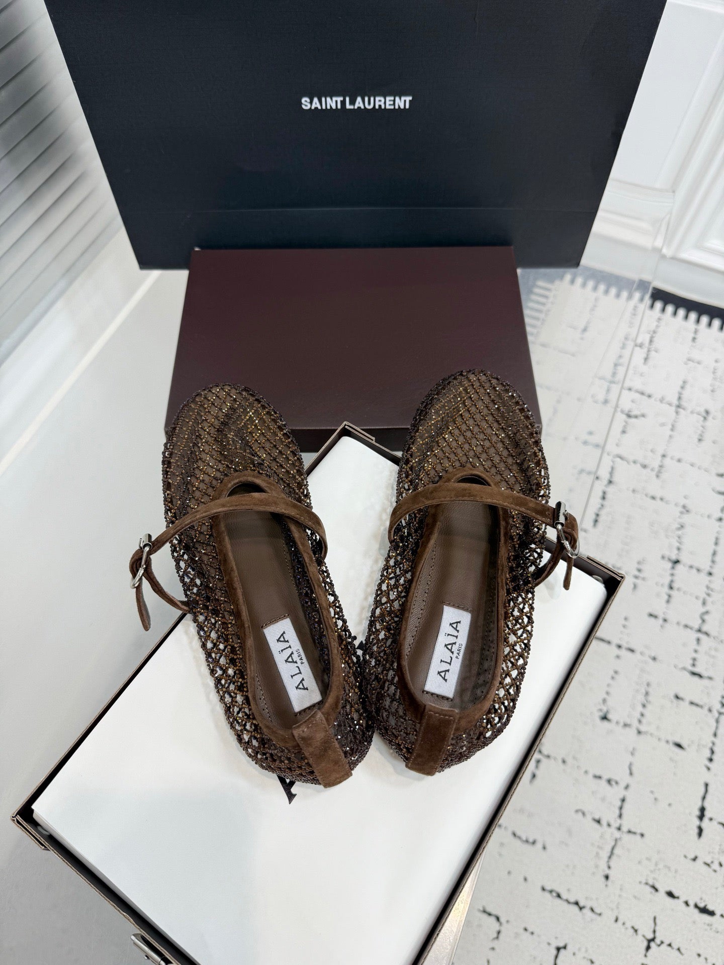 ALAIA BALLET FLATS