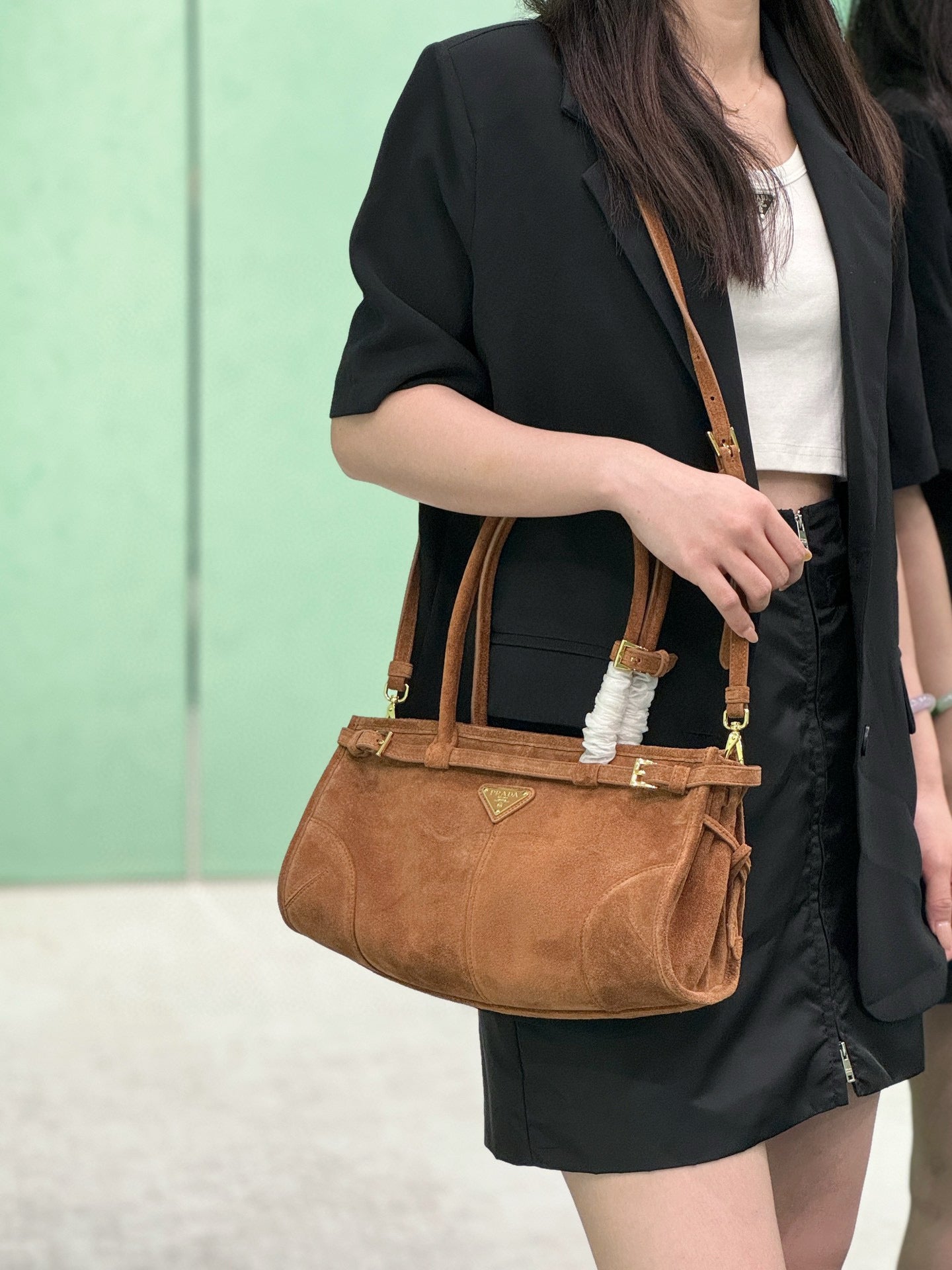 PD MEDIUM LEATHER HANDBAG