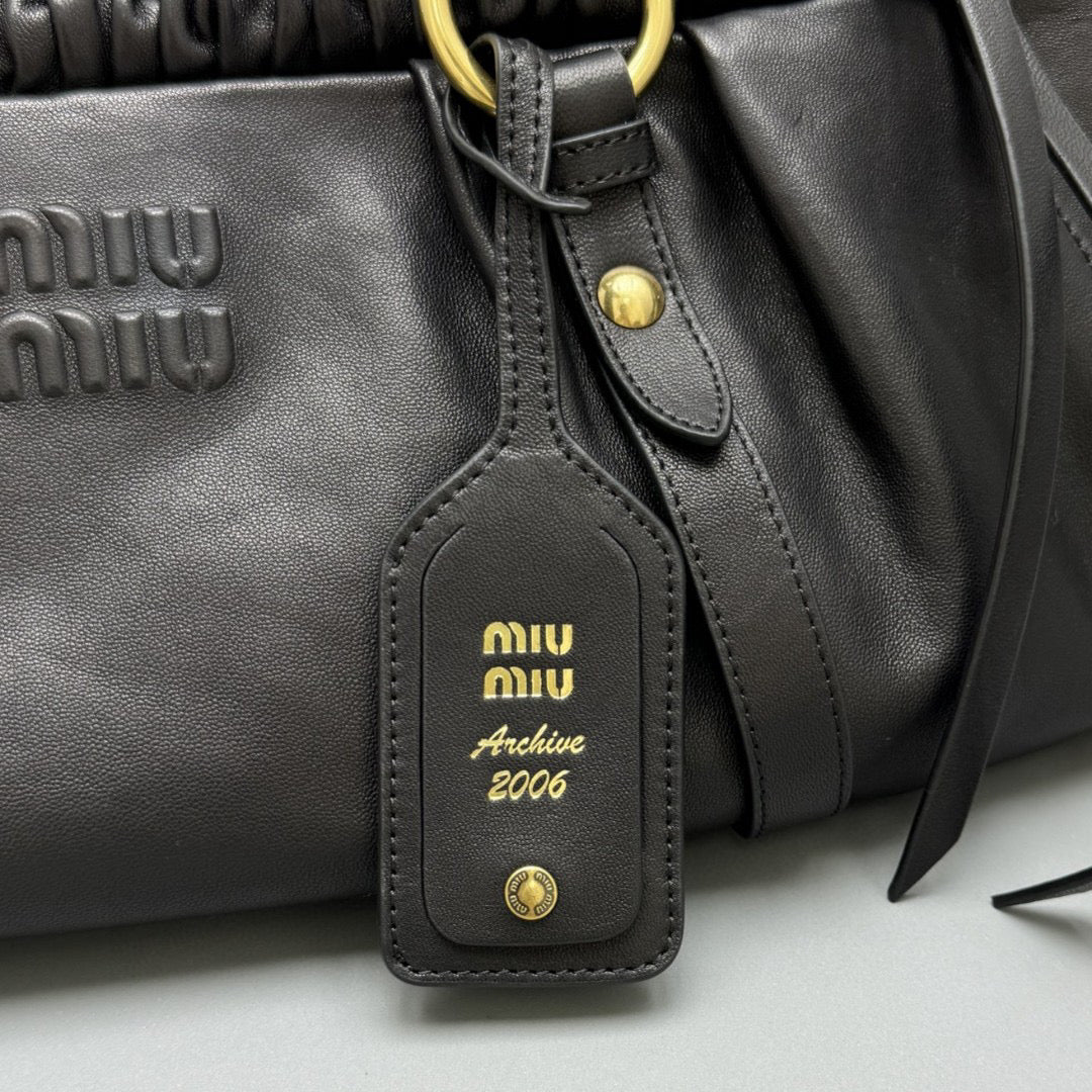 MIU M NAPPA LEATHER BAG