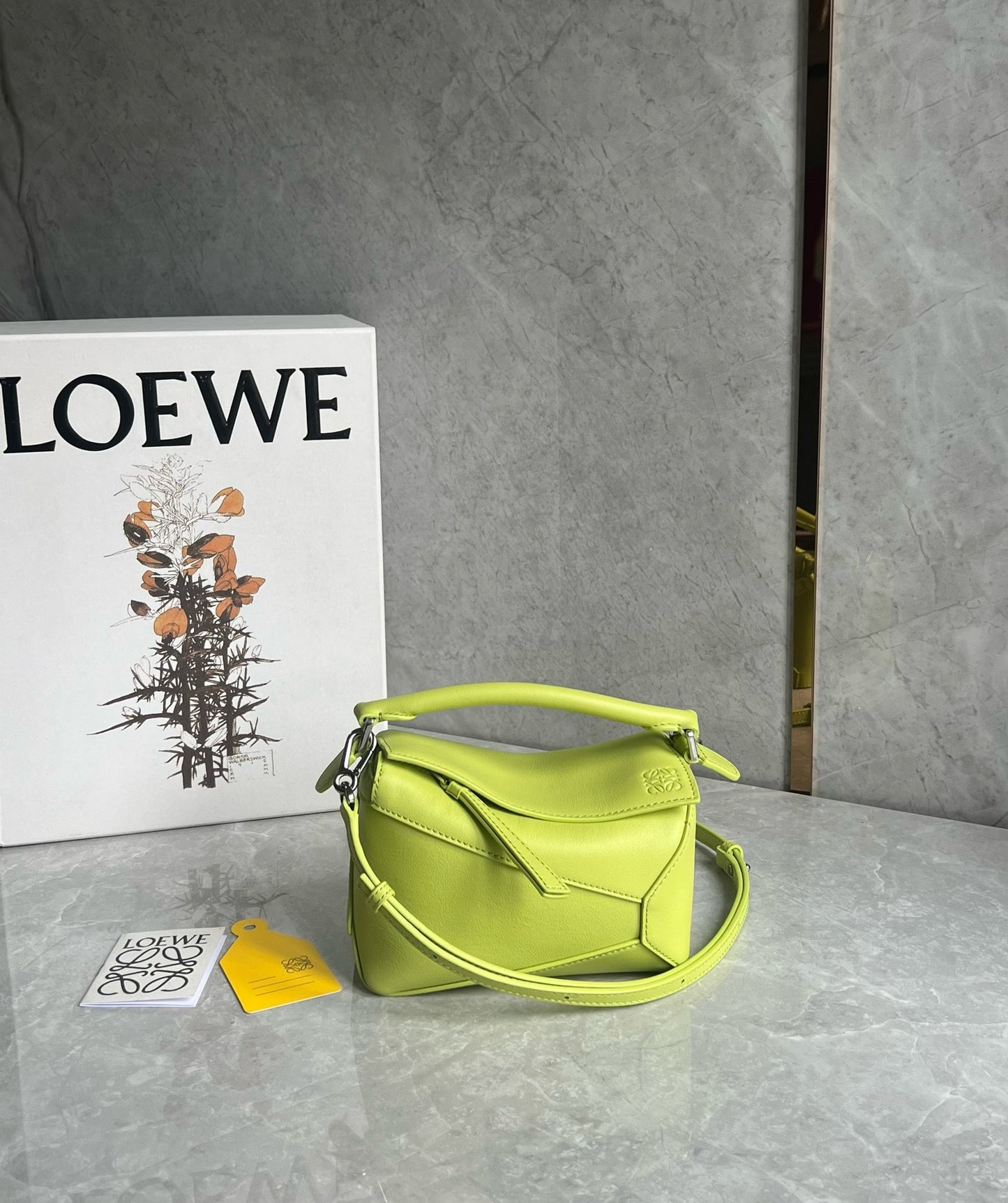 LOEW MINI PUZZLE EDGE BAG